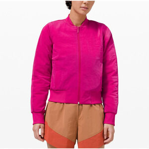 Lululemon 'Ripened' Pink Raspberry Jacket Size 6